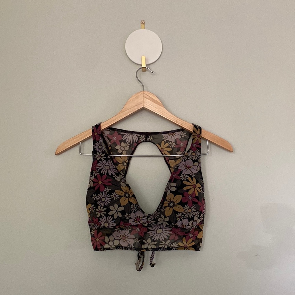 Gilly Hicks floral bra top